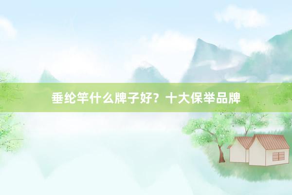 垂纶竿什么牌子好？十大保举品牌