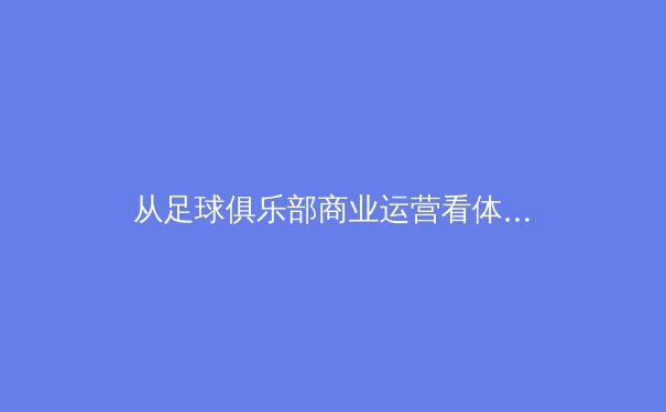 从足球俱乐部商业运营看体育营销的伦理边界：以器官命名争议为镜 - 3